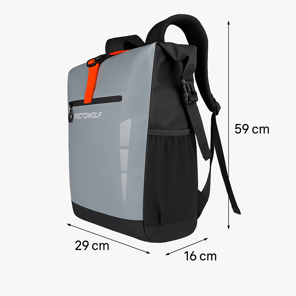 Waterproof Motorcycle Backpack with Reflective Strip | TheRiderBag™