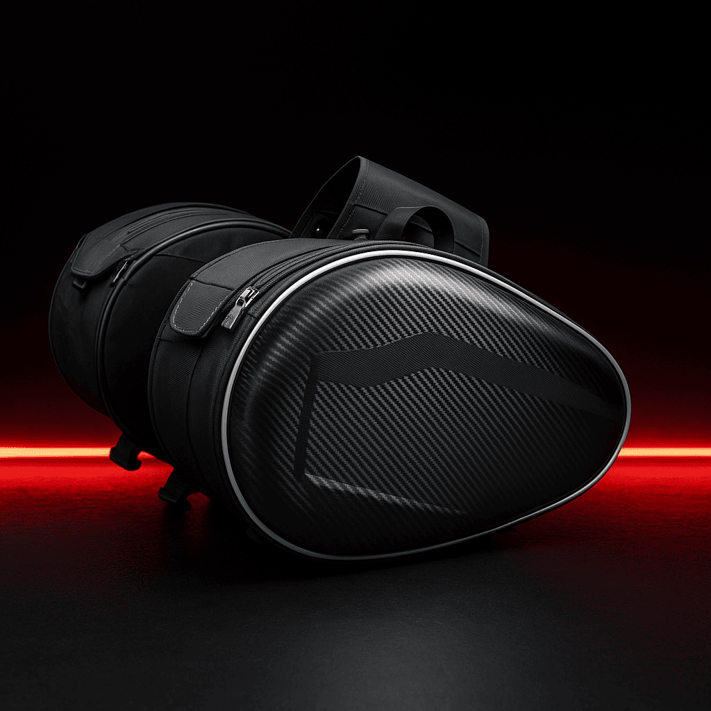 Motorcycle Saddlebag Pair 58 L Waterproof | TheRiderBag™
