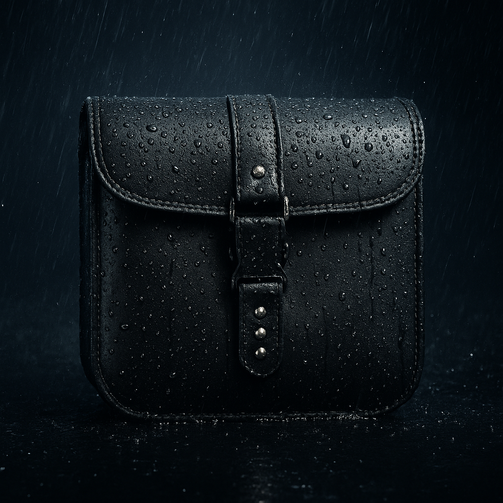 Universal Leather Motorcycle Saddle Bags | TheRiderBag™