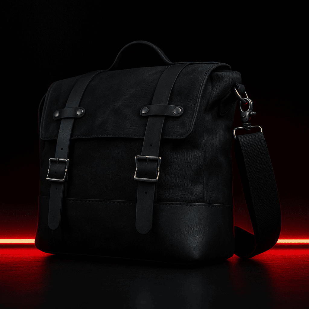 Vintage Motorcycle leather soft panniers | TheRiderBag™