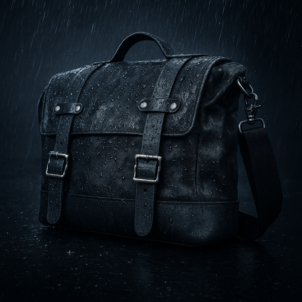 Vintage Motorcycle leather soft panniers | TheRiderBag™