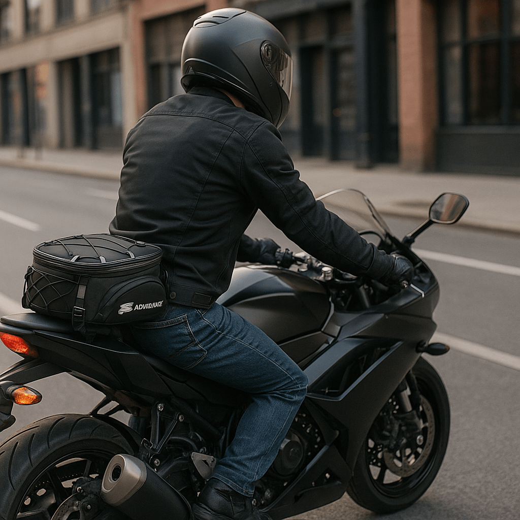 Waterproof Tail Bag 12 L – Universal Fit | TheRiderBag™