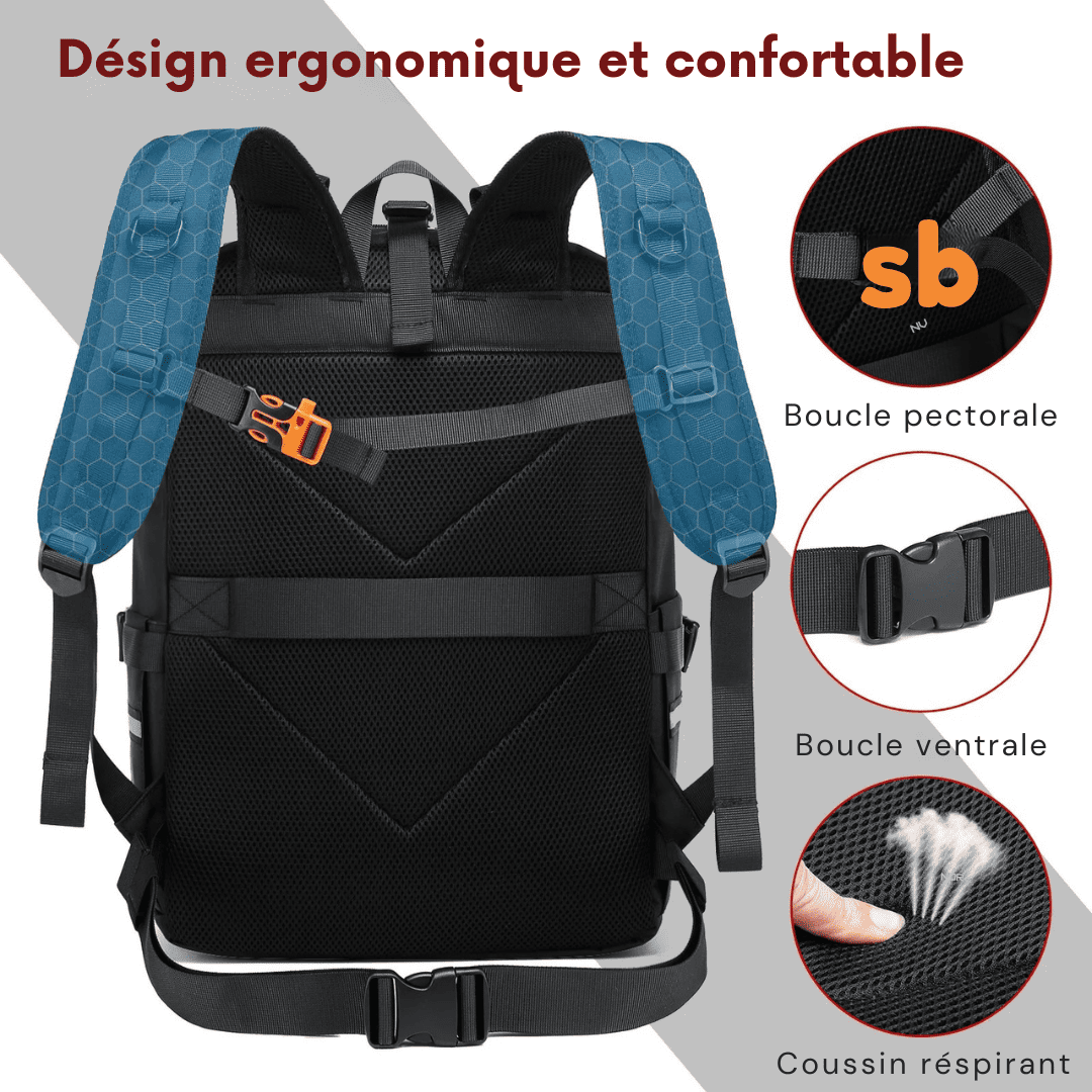 Motorcycle Backpack for Helmet – 30L | TheRiderBag™