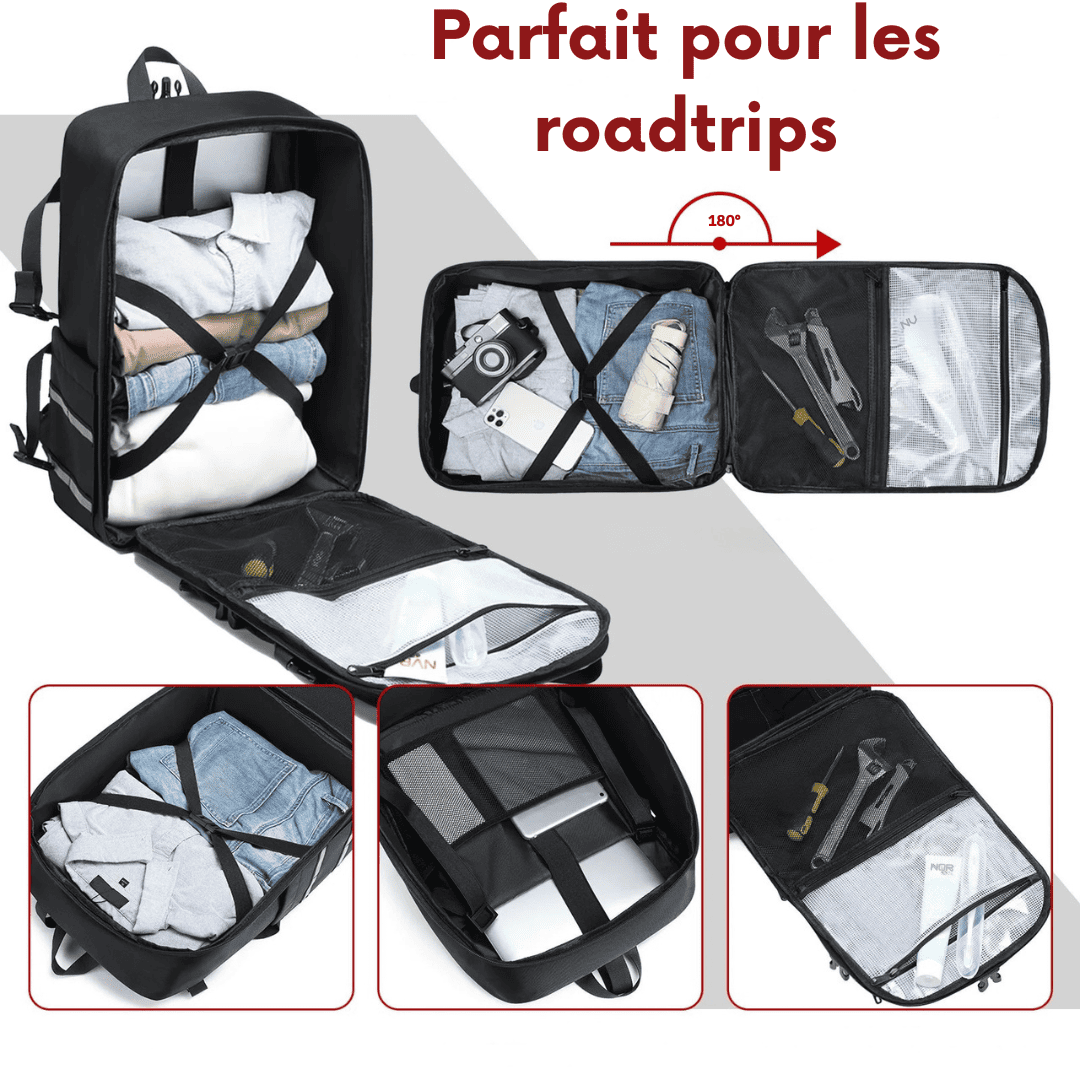 Motorcycle Backpack for Helmet – 30L | TheRiderBag™