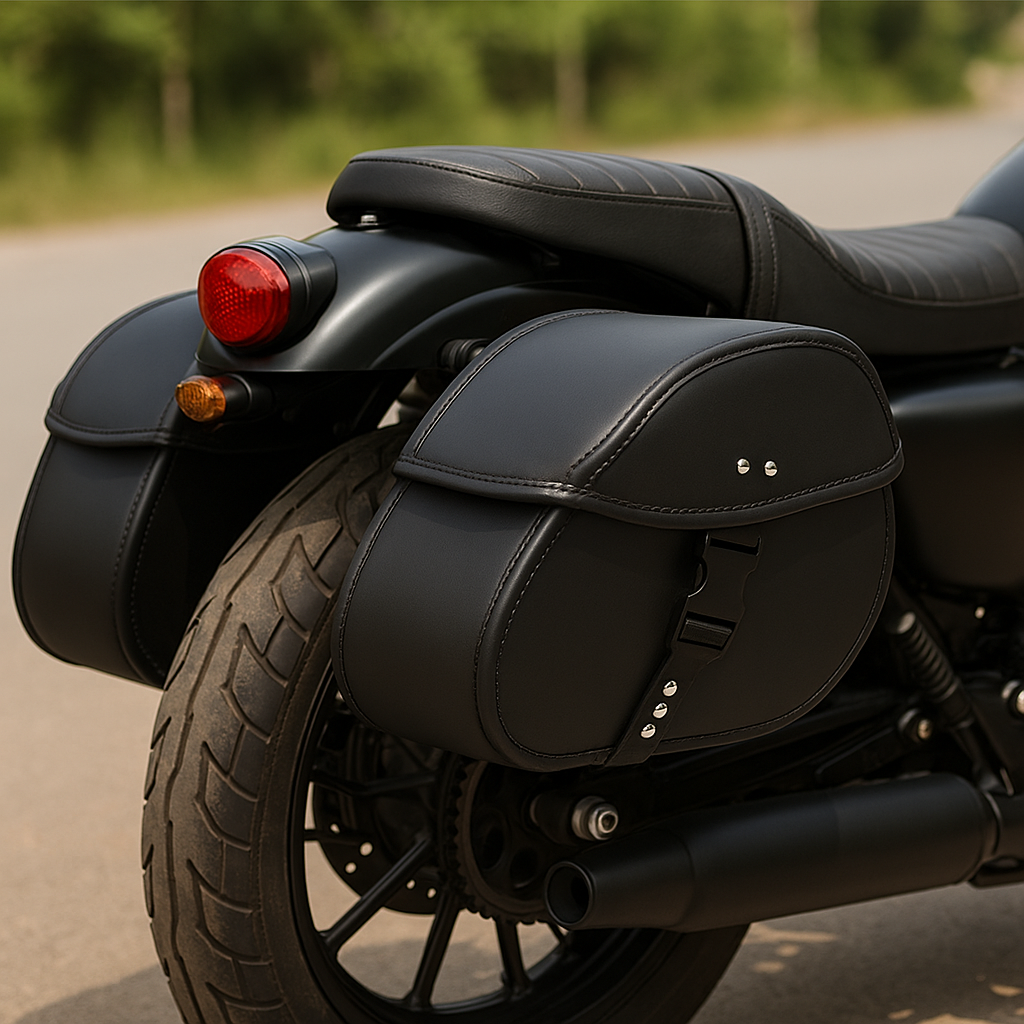 leather saddle bags for motorcycle – TheRiderBag™