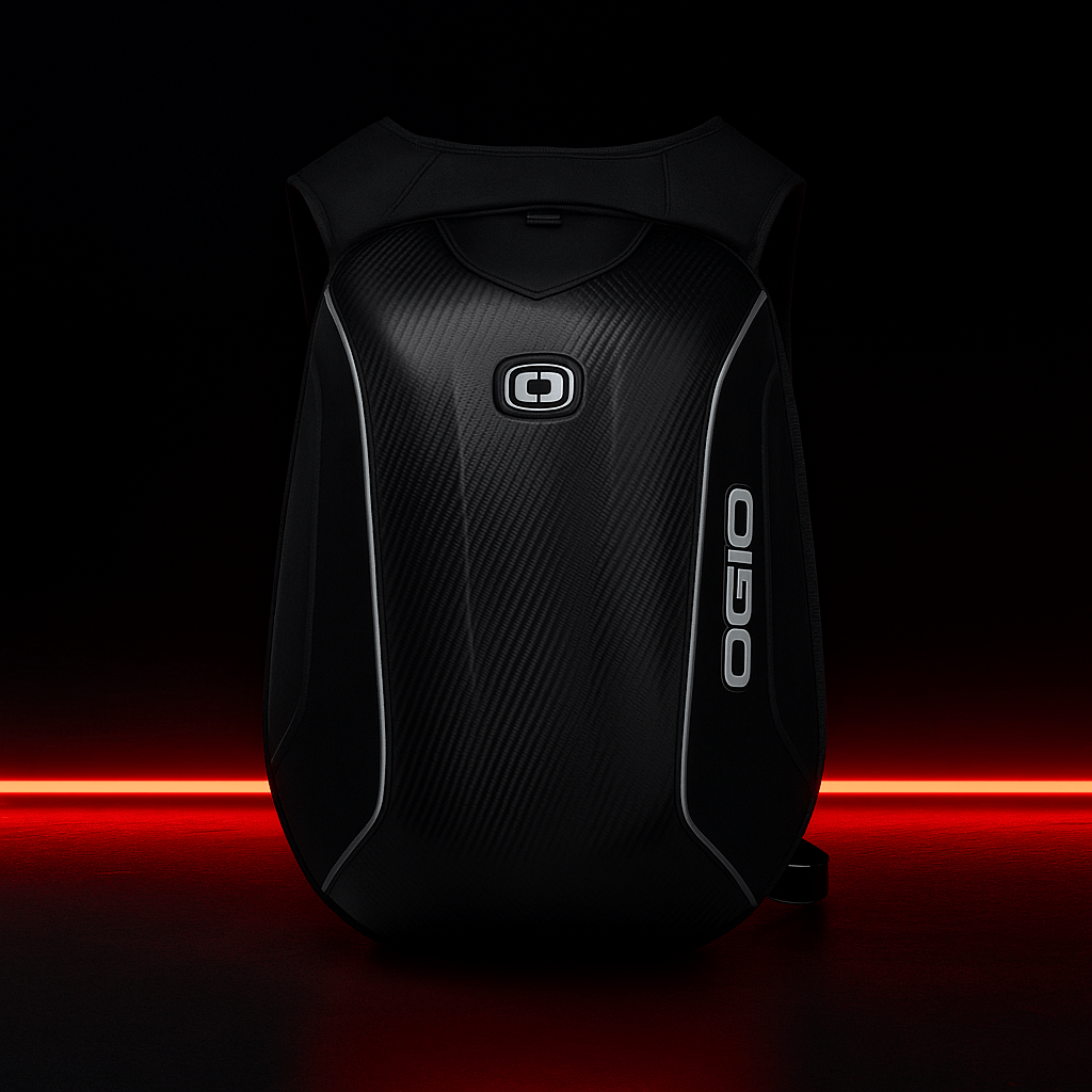 Hard shell motorcycle backpack - 48L | TheRiderBag™