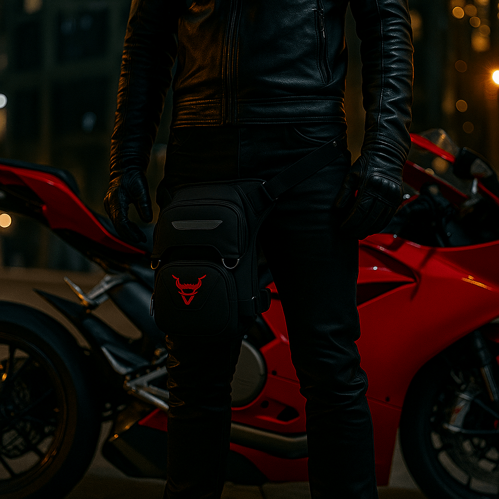 Black Leg Bag | TheRiderBag™