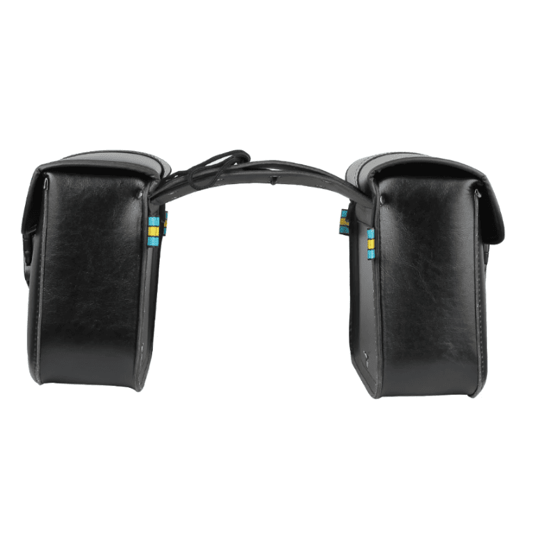 Universal Leather Motorcycle Saddle Bags | TheRiderBag™