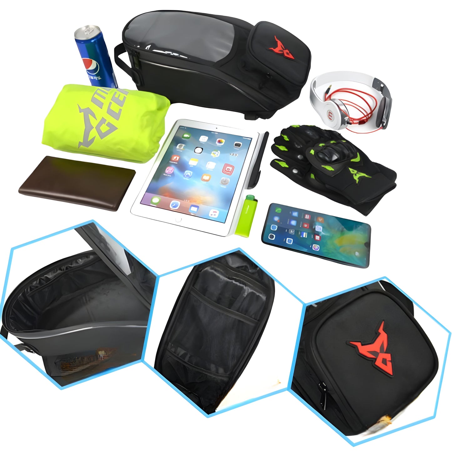 magnetic tank bag | TheRiderBag™