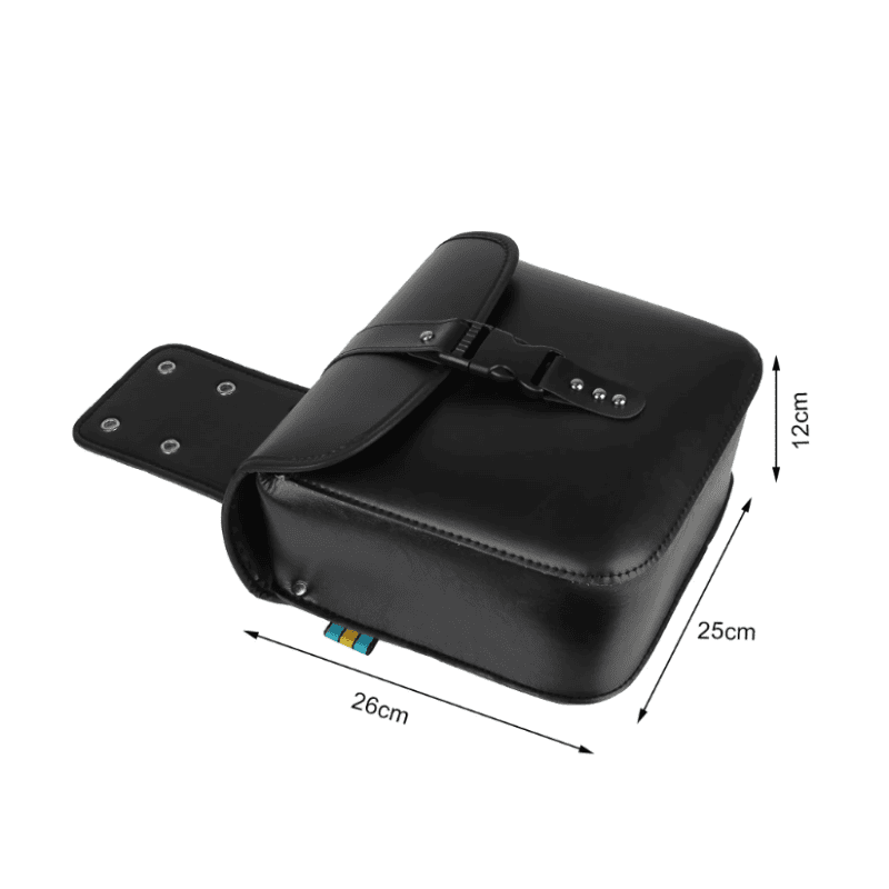 Universal Leather Motorcycle Saddle Bags | TheRiderBag™