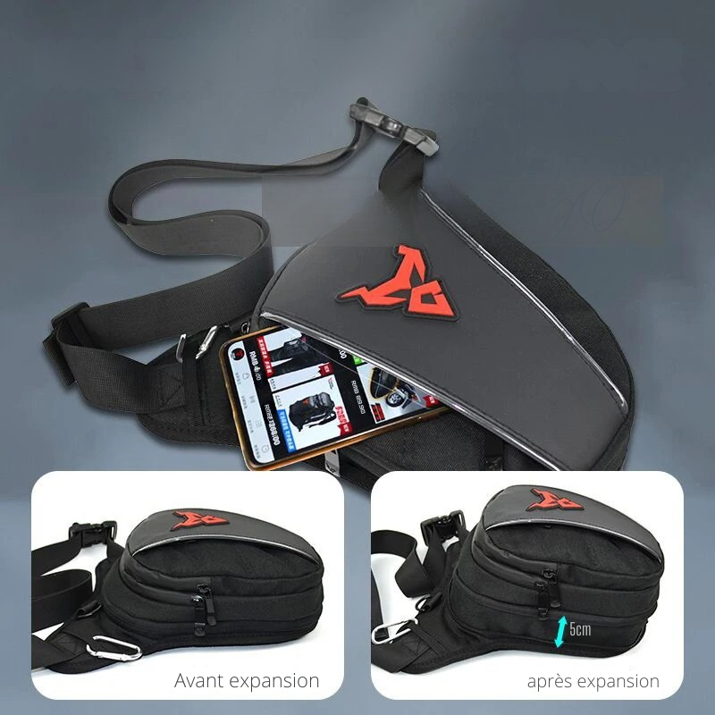 Modular Waterproof Motorcycle Leg Bag | TheRiderBag™