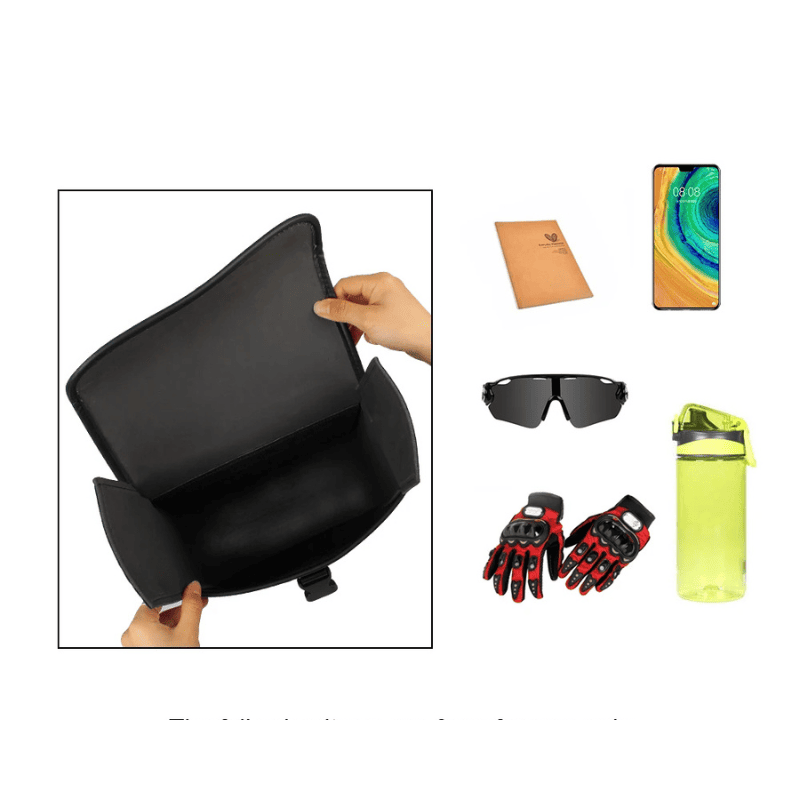 Universal Leather Motorcycle Saddle Bags | TheRiderBag™
