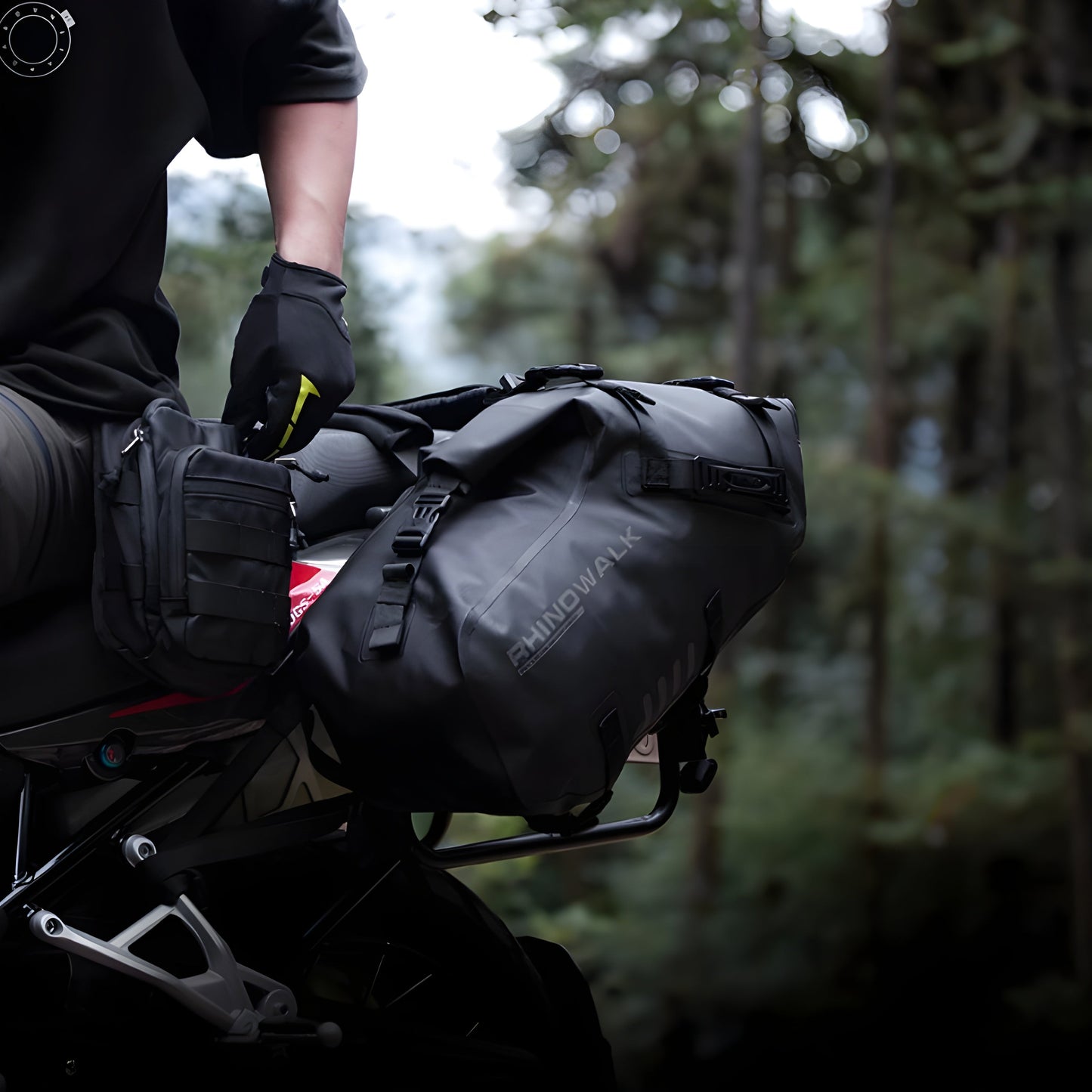 motorcycle saddle bags - universal pair – TheRiderBag™