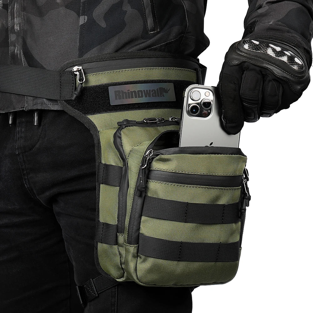 men's motorcycle leg bag | TheRiderBag™