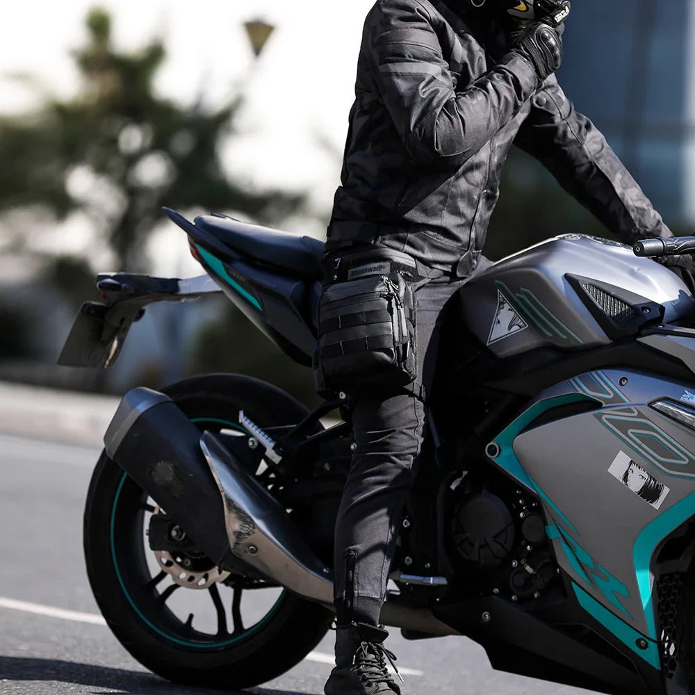men's motorcycle leg bag | TheRiderBag™