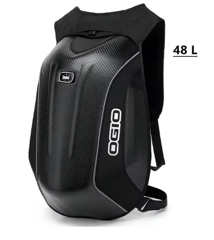 Hard shell motorcycle backpack - 48L | TheRiderBag™
