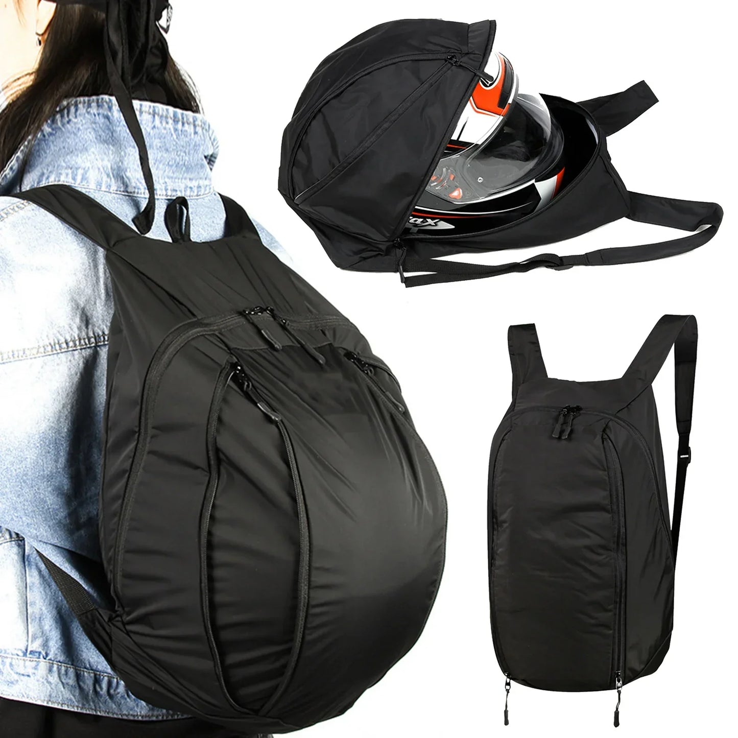 Expandable Motorcycle Backpack 28L | TheRiderBag™