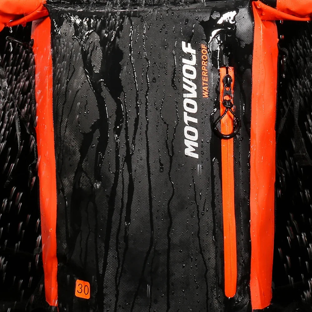 waterproof motorbike backpack 30L | TheRiderBag™