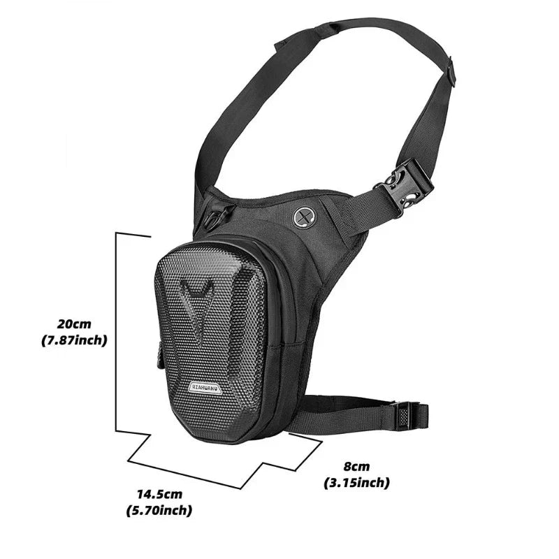 motorcycle leg bag waterproof | TheRiderBag™