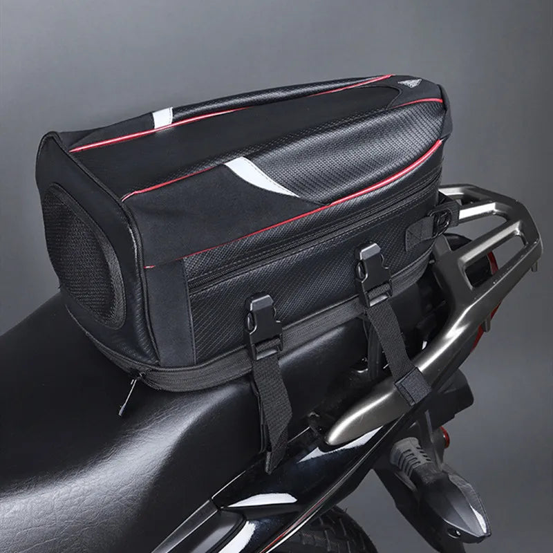 Expandable Tail bag For motorcycle | TheRiderBag™