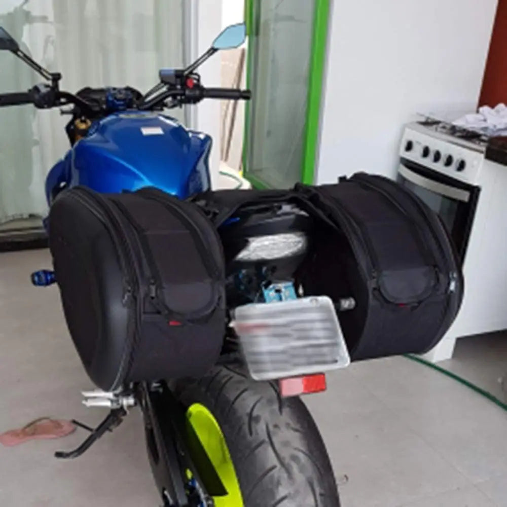 Motorcycle Saddlebag Pair 58 L Waterproof | TheRiderBag™