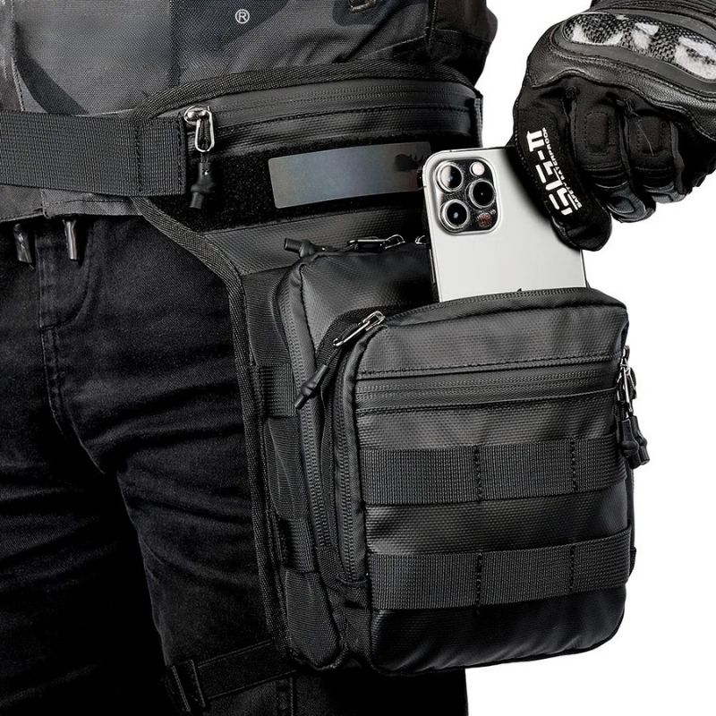 men's motorcycle leg bag | TheRiderBag™