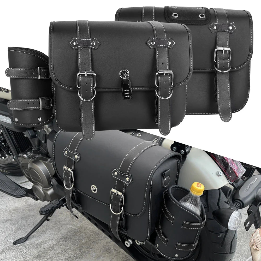 leather motorcycle panniers – TheRiderBag™