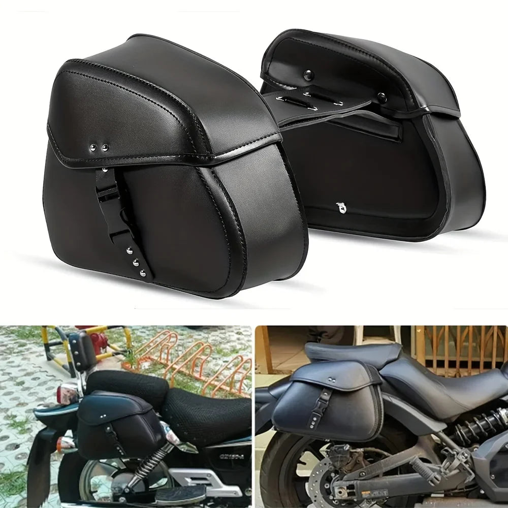 leather saddle bags for motorcycle – TheRiderBag™