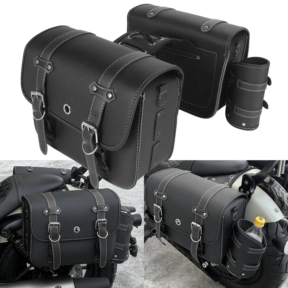 leather motorcycle panniers – TheRiderBag™