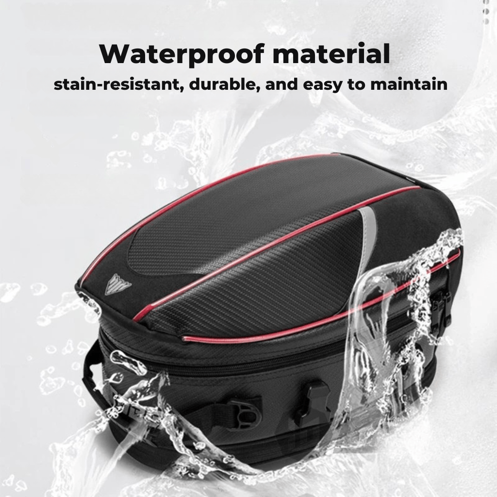 Expandable Tail bag For motorcycle | TheRiderBag™
