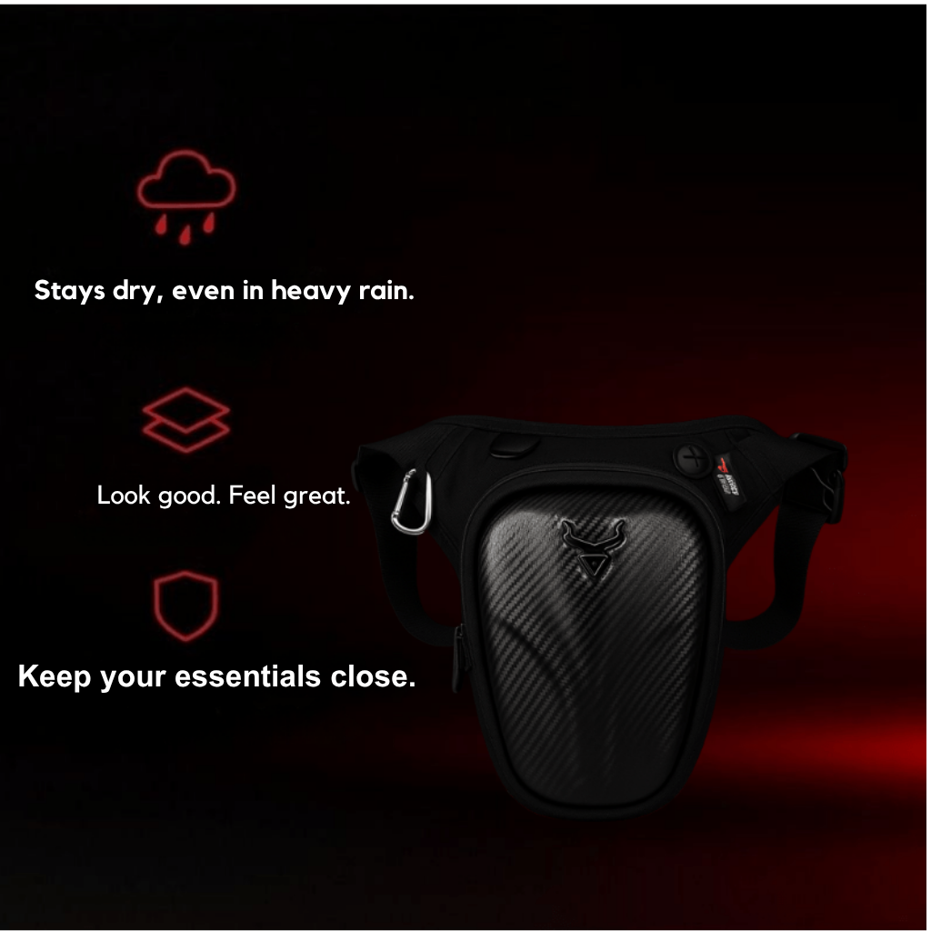 drop leg bag for men | TheRiderBag™