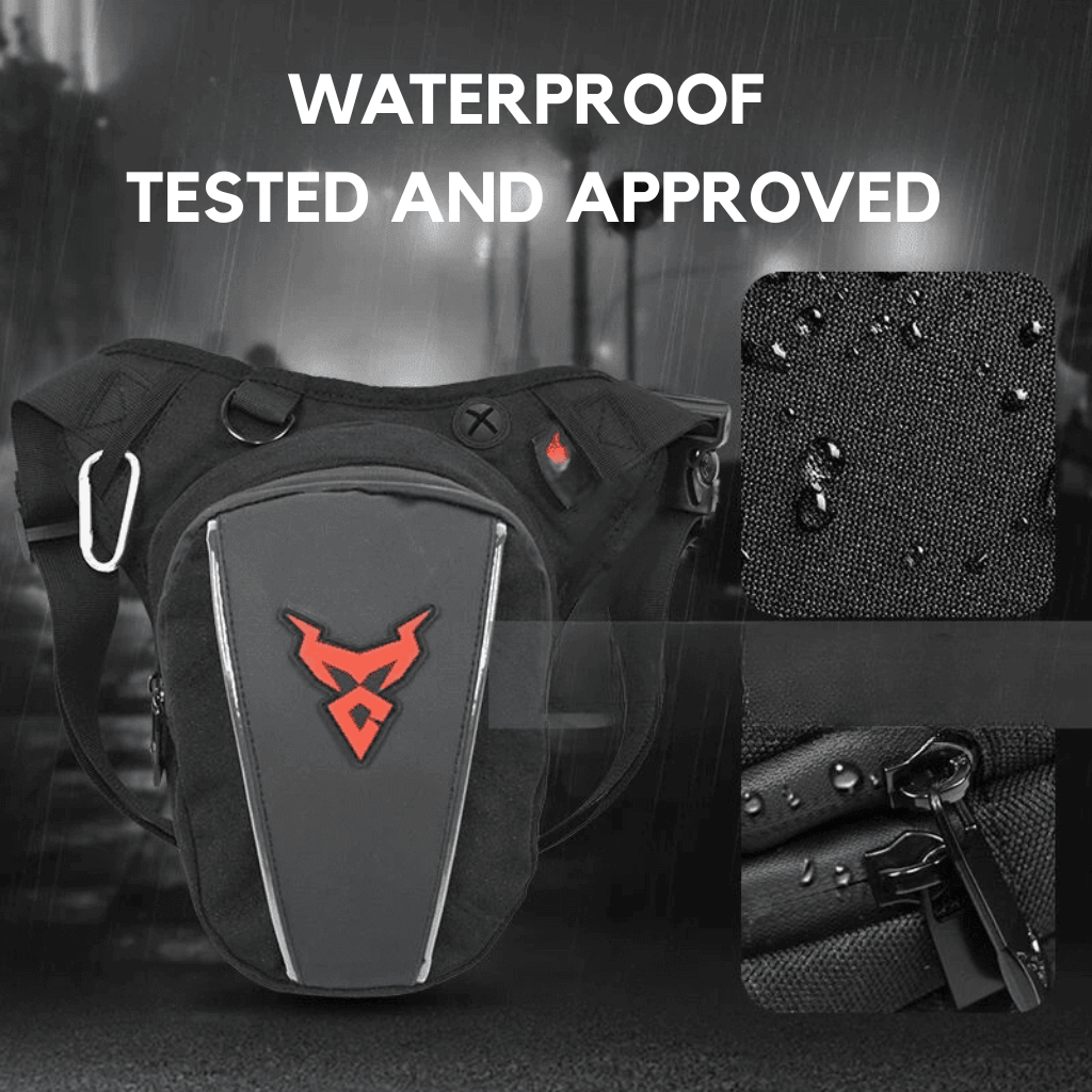 Modular Waterproof Motorcycle Leg Bag | TheRiderBag™