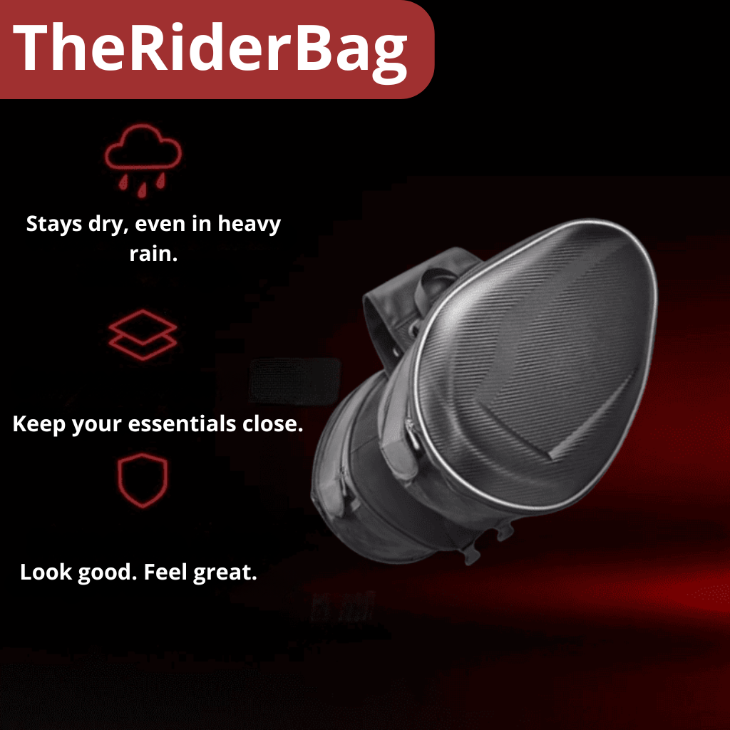 Motorcycle Saddlebag Pair 58 L Waterproof | TheRiderBag™