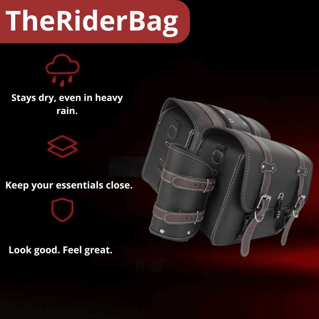 leather motorcycle panniers – TheRiderBag™