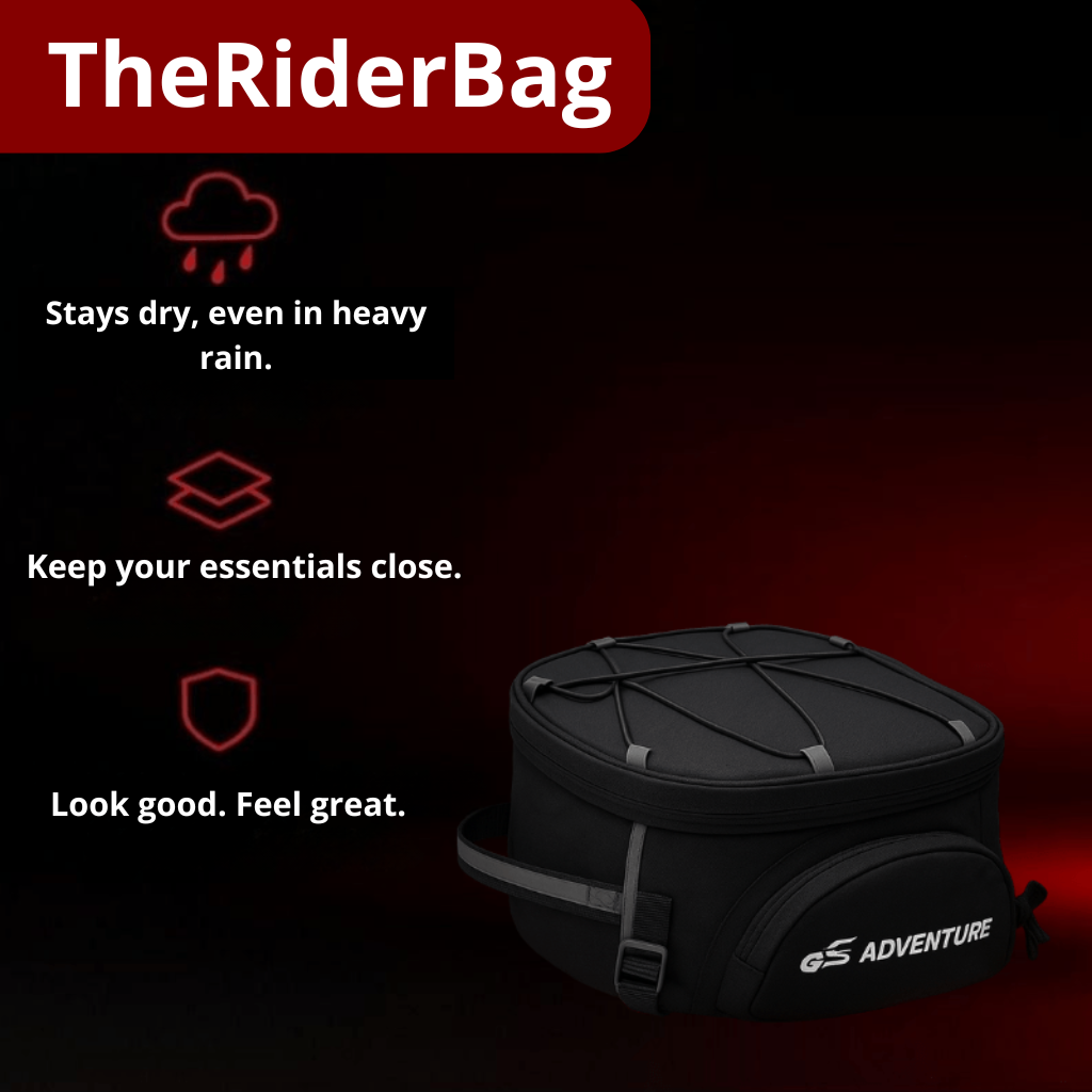 Waterproof Tail Bag 12 L – Universal Fit | TheRiderBag™