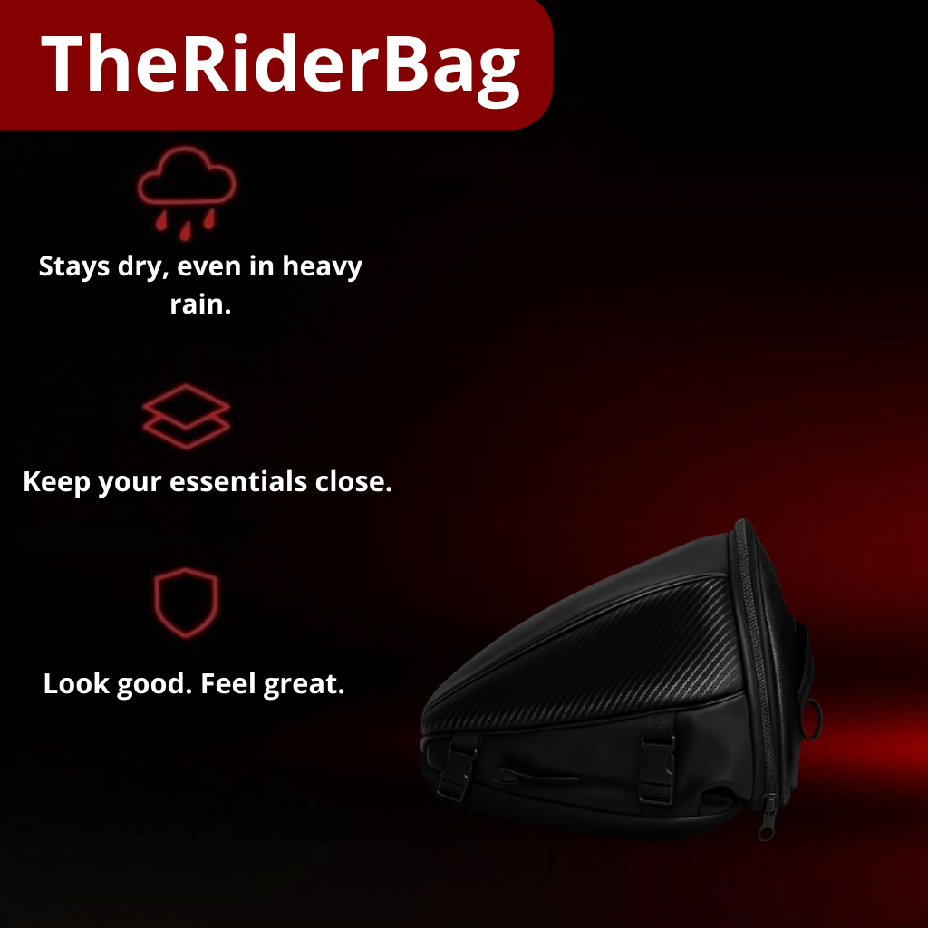 Slim Waterproof Tail Bag | TheRiderBag™