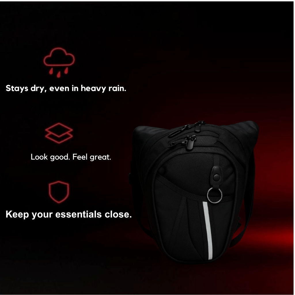 Waterproof Leg Bag – Lightweight & Adjustable – TheRiderBag™