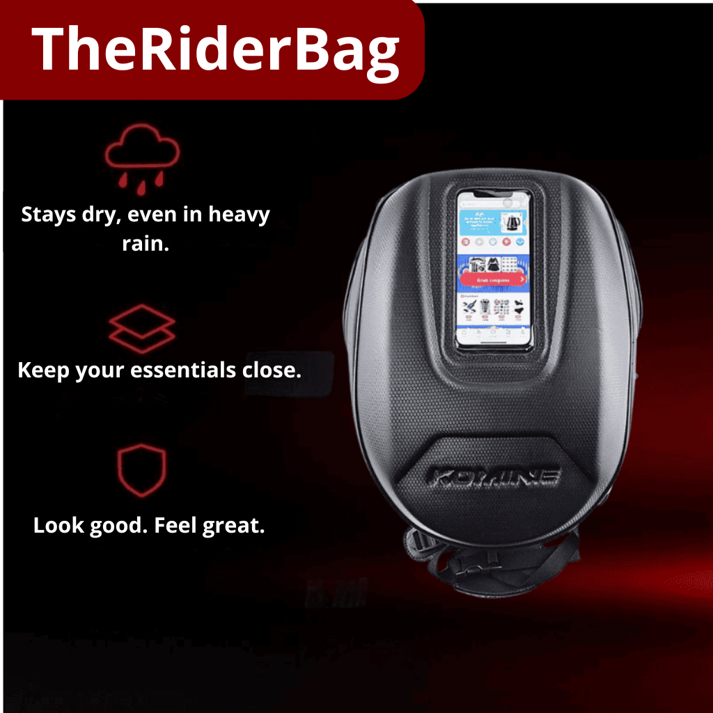 hard shell tank bag motorbike | TheRiderBag™