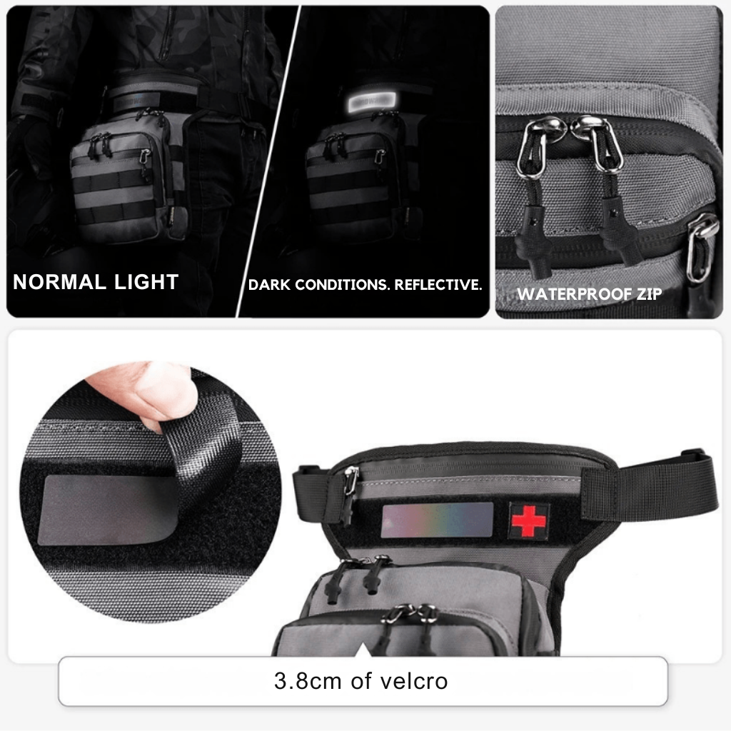 men's motorcycle leg bag | TheRiderBag™