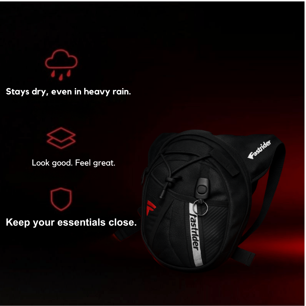 drop leg bag motorcycle | TheRiderBag™