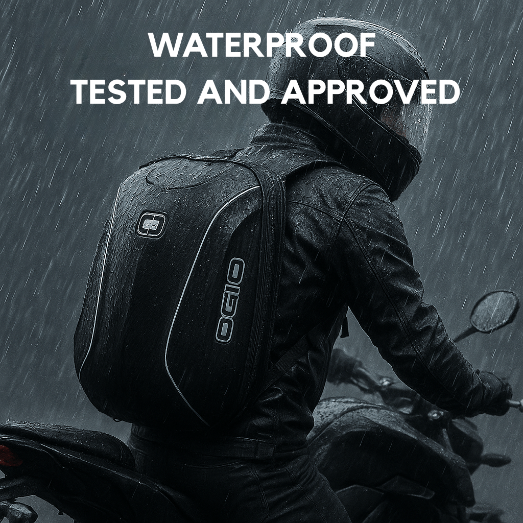 Hard shell motorcycle backpack - 48L | TheRiderBag™