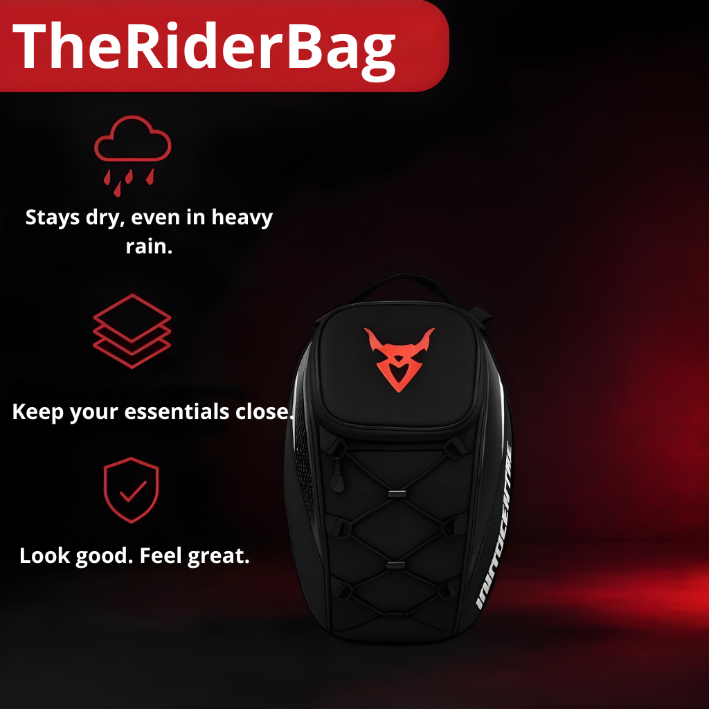 waterproof motorcycle backpack | TheRiderBag™
