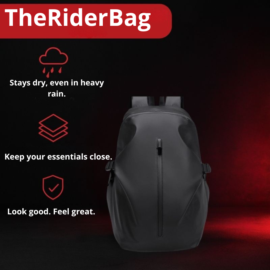 motorcycle backpack for helmet | TheRiderBag™