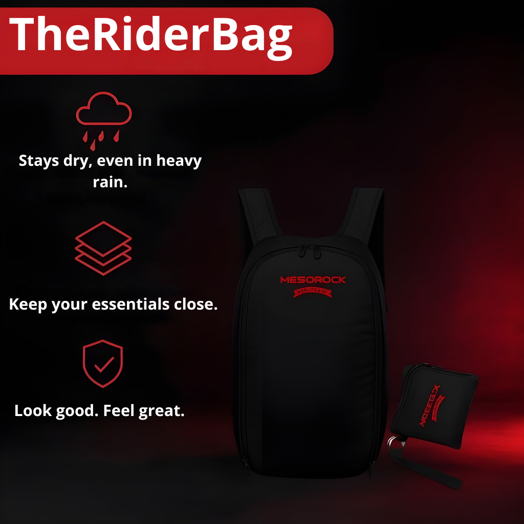 Expandable Motorcycle Backpack 28L | TheRiderBag™