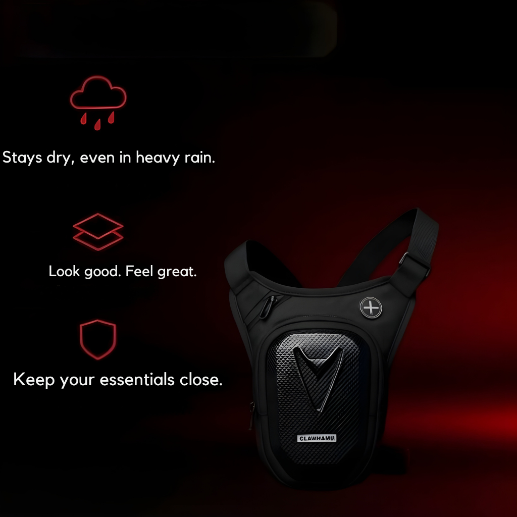 motorcycle leg bag waterproof | TheRiderBag™