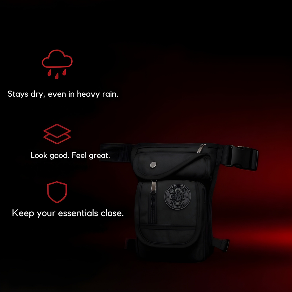 leg bag moto | TheRiderBag™