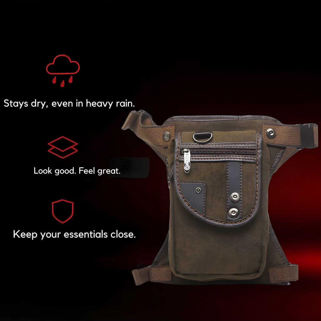 Biker Leg bag| TheRiderBag™