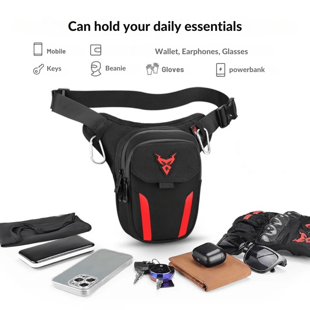 motorcycle leg bag for women | TheRiderBag™