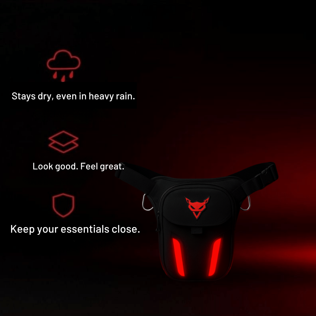 motorcycle leg bag for women | TheRiderBag™