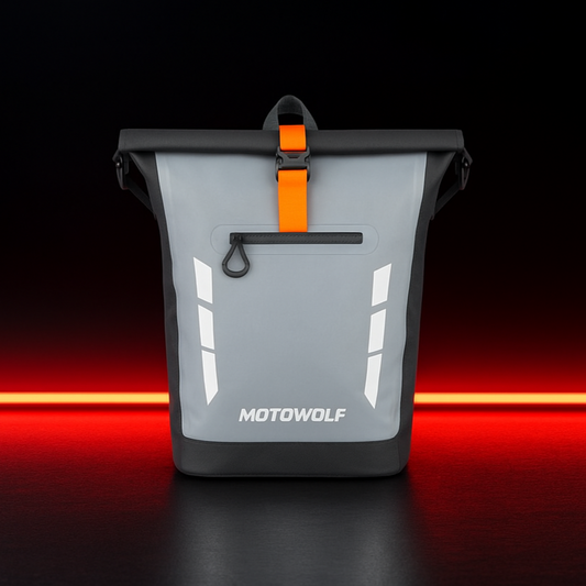 Waterproof Motorcycle Backpack with Reflective Strip | TheRiderBag™